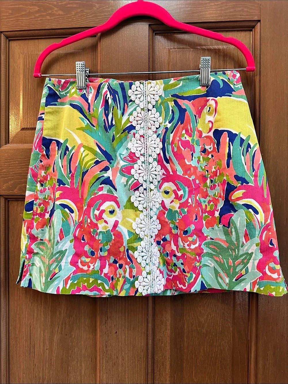 Lilly Pulitzer Floral Mini Skort Multicolor Size 2 Like New